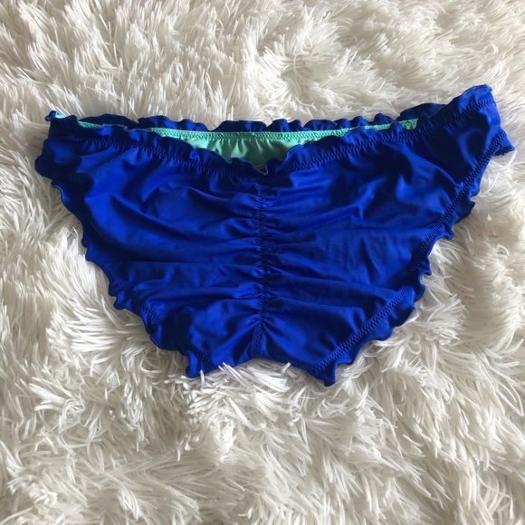 NEW VICTORIA SECRET CHEEKY RUFFLE BIKINI BOTTOM S - Picture 5 of 6